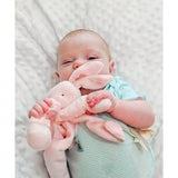 Bunnies By The Bay | knuffeldoekje met speenhouder Konijn roze