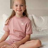 Feetje | Shortama Wafel Mauve Summer Special