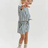 The New | Taliana Shirt | Forever Blue Striped