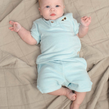 Bess | Shorts Towelling Azure Blue