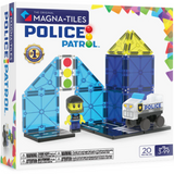 Magna-Tiles | Police Patrol | 20 piece