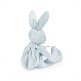 Bunnies By The Bay | knuffeldoekje met speenhouder Konijn blauw
