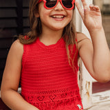 Looxs | Little Knitted Poppy Red