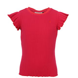 Looxs | Little Rib T-Shirt Warm Pink
