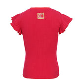 Looxs | Little Rib T-Shirt Warm Pink