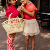 Looxs | Little Mesh Rokje Creamy