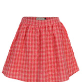 Looxs | Little Rokje Woven Heart Check