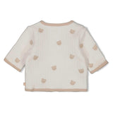 Feetje | Omkeerbaar Jasje Embroidery Honey Bear