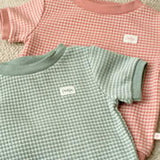 Feetje | Shortama Wafel Zeegroen Summer Special
