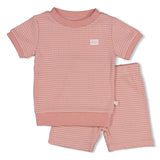 Feetje | Shortama Wafel Mauve Summer Special