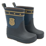 Mikkline | Police wellies | Blue nights | Barefoot