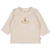 Feetje | Longsleeve Honey Bear Off White Melange