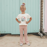 Your wishes | Mini check | Flared legging multicolor