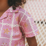 Your wishes | Cowrie Shell | Shirt orchid haze