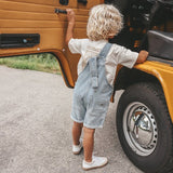 Your Wishes | Light Blue Denim | Short Dungrees