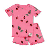 Feetje | Shortama Premium Lilly Ladybug | Roze
