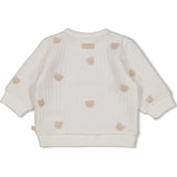 Feetje | Sweater Embroidery Honey Bear Off White