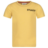 Strurdy | T-Shirt met Backprint- Desert Fiesta | Geel
