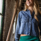 Looxs 10Sixteen | Denim Blouse Jeans Blue