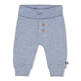 Feetje | Broek rib | Blue oceaan | Blue melange