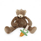 Bunnies By The Bay | knuffeldoekje met speenhouder Cubby de Beer