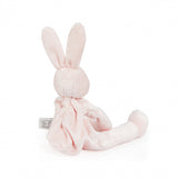 Bunnies By The Bay | knuffeldoekje met speenhouder Konijn roze