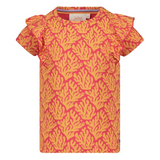 Jubel | T-shirt AOP | Lazy Lagoon | Fuchsia