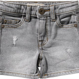 Your Wishes | Grey Denim | Regular Shorts