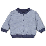 Feetje | Omkeerbaar bomberjack | Blue oceaan indigo