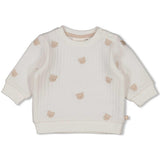 Feetje | Sweater Embroidery Honey Bear Off White