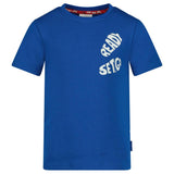 Sturdy | T-Shirt Run The Day | Kobalt