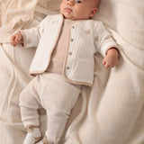 Feetje | Omkeerbaar Jasje Embroidery Honey Bear