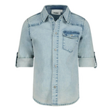 Sturdy | Overhemd denim | Chambray | Summer denims | L.blauw