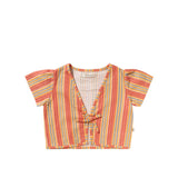 Your wishes | Estate stripe | Summer top multicolor