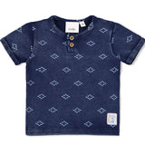 Feetje | T-shirt AOP | Indigo | Sssiesta