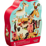 Crocodile creek barnyard buddies floor puzzle 36