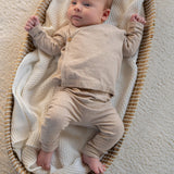 Klein Baby | Wrap top Beige Melange | KN115