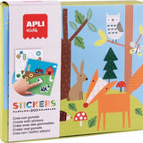 Apli | Stickers box | Dieren en hun habitat