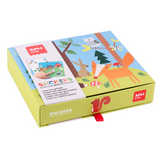 Apli | Stickers box | Dieren en hun habitat
