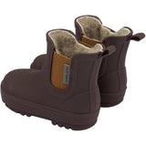 Mikk-Line | Wellies | Rubber regenlaarzen met voering | Raisin