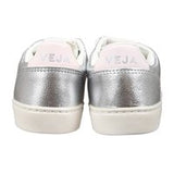 Veja | Small V-12 Leather Silver Lassi