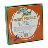 4 in 1 Puzzle | Dino