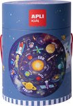Apli | Zonnestelsel Vloerpuzzel Rond 48-Delig 5+