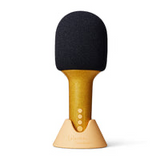 Lalarma | Glitter Groove Microphone Geel