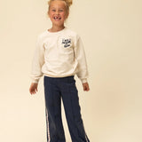 Looxs Little | Lurex Sweat Pants Dark Blue