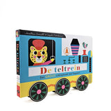 Boek | De teltrein | Een groot uitklapboek met flappen