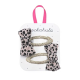 Rockahula | Leopard Twisty Bow Clips