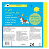 Boek | Het kleine verhalen orkest | De vier jaargetijden | Geluiden boekje