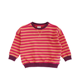 Your Wishes | Stripe French Knit | Sweater | Beetroot Purple