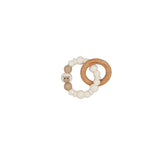 Chewies and more | Mini Rattle bijting schaap | Greige wool